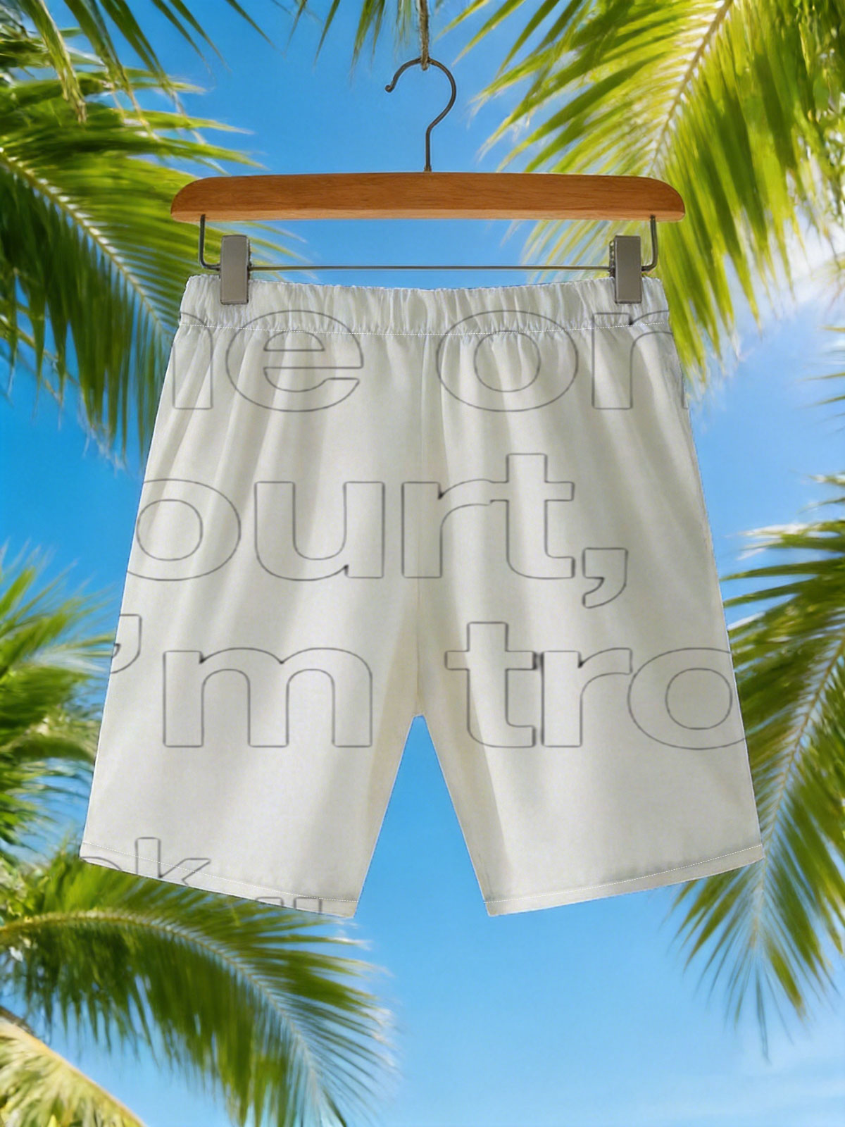 Get Me on the Court, I'm Trouble: Last Week -  Beach shorts