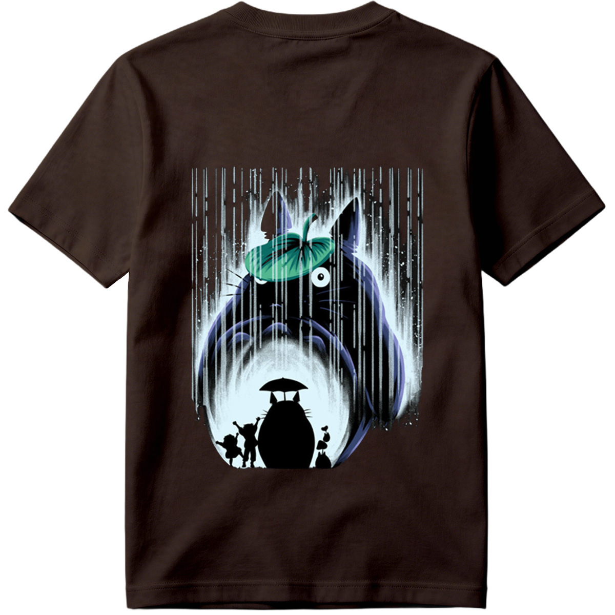 Totoro and Friends in the Rain - Tee