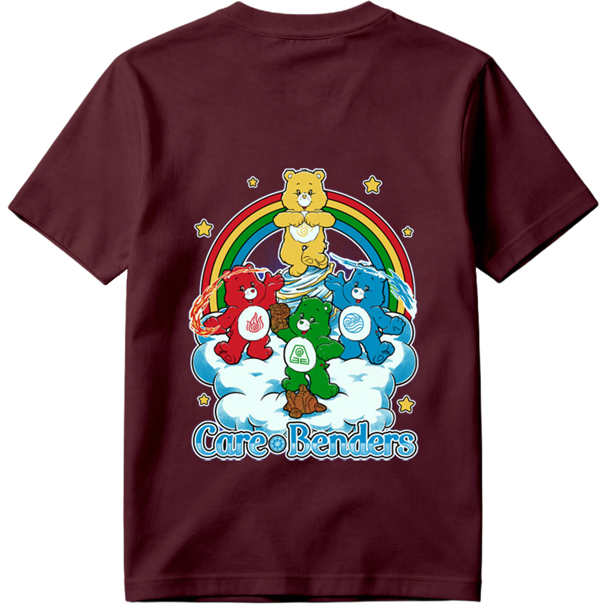 Care Bears and Avatar: The Last Airbender Crossover - Care Benders - Tee