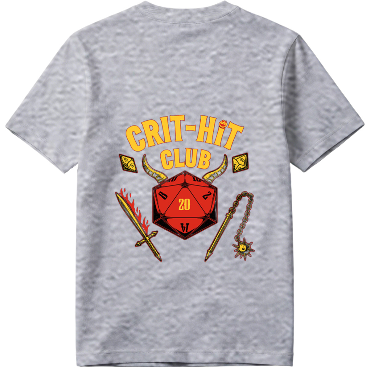 Crit-Hit Club: D&D Dice & Fantasy Gear - Tee