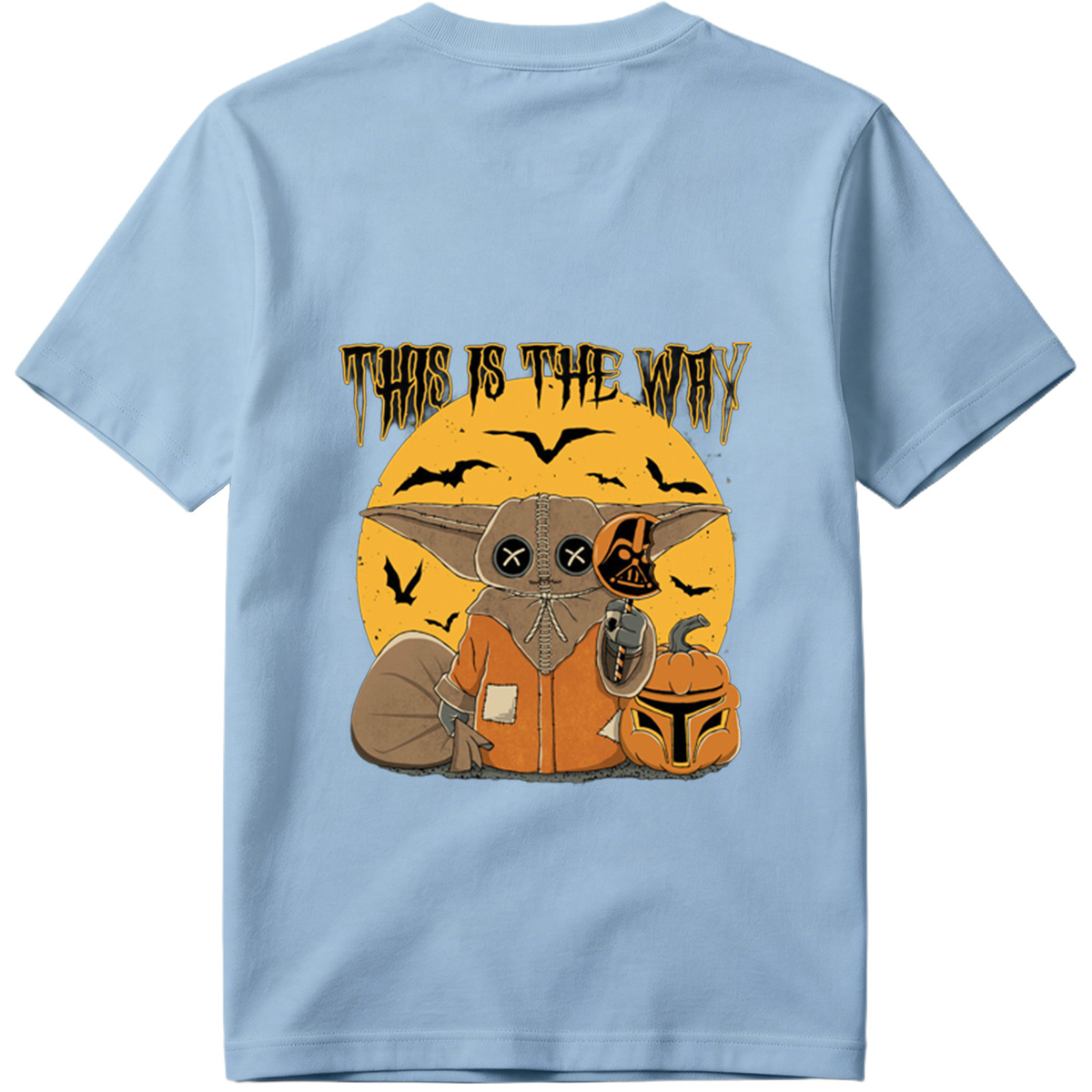 This Is The Way - Baby Yoda Halloween Star Wars Art - Tee