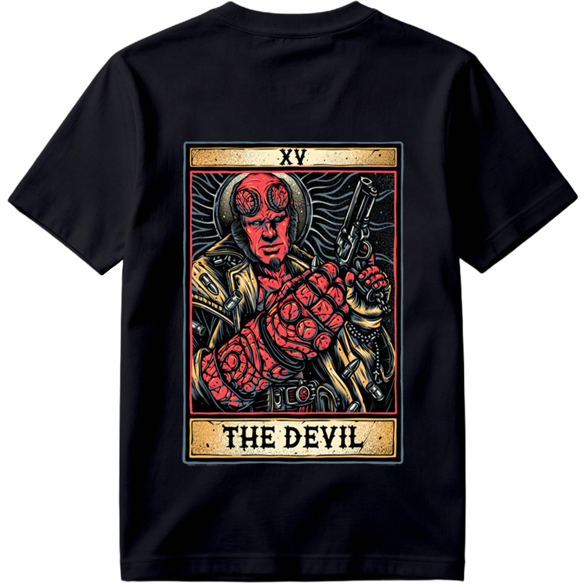 Deadpool as The Devil Tarot Card - Tee