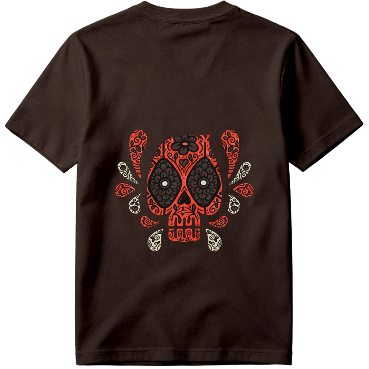 Day of the Dead Sugar Skull Design - Tee