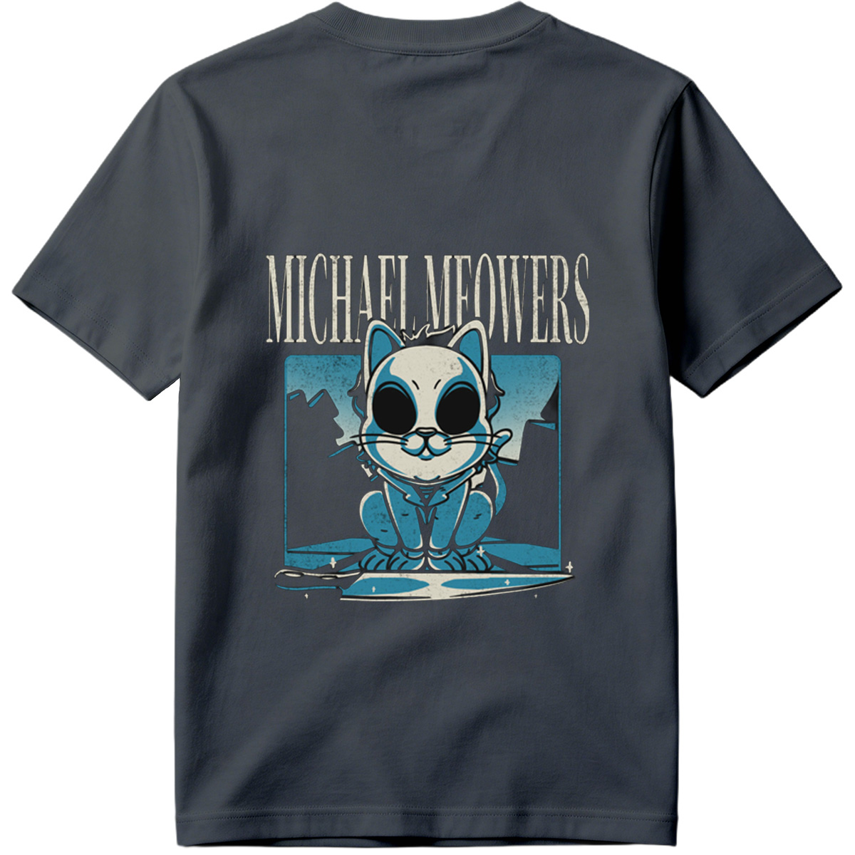 Michael Meowers Cat Character Design - Tee