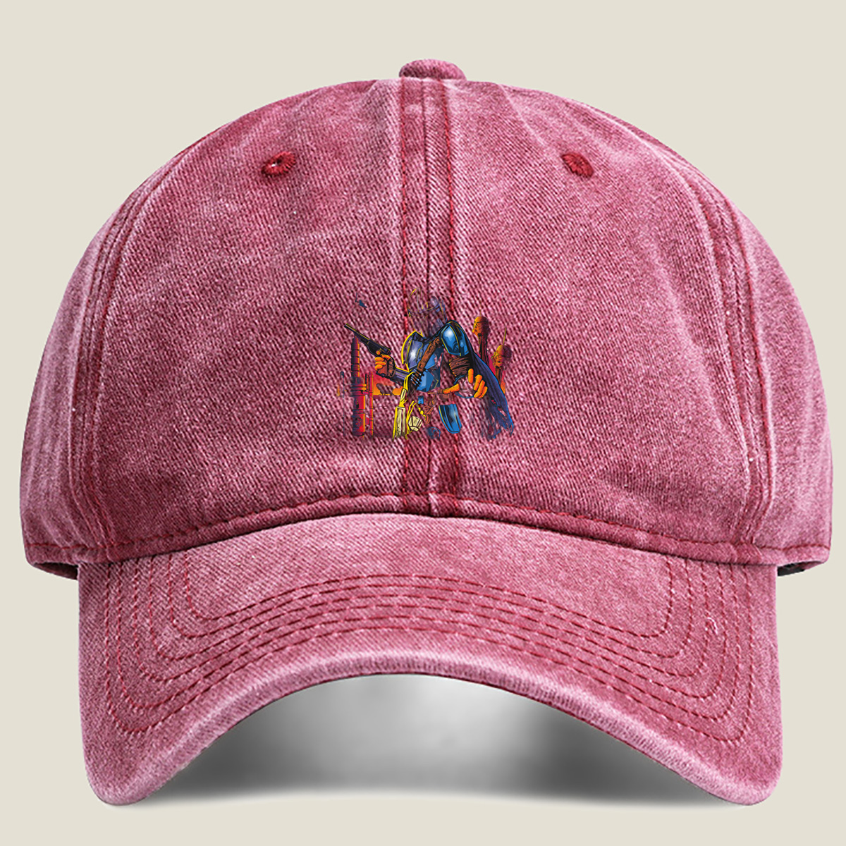 Iron Mando: Hunter - Washed Denim - Baseball Cap