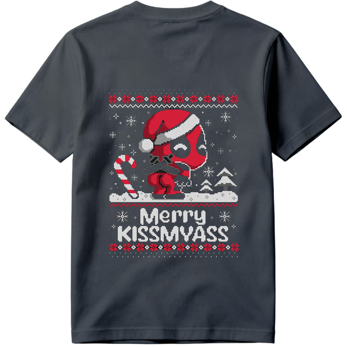 Deadpool Christmas Ugly Sweater Design - Tee