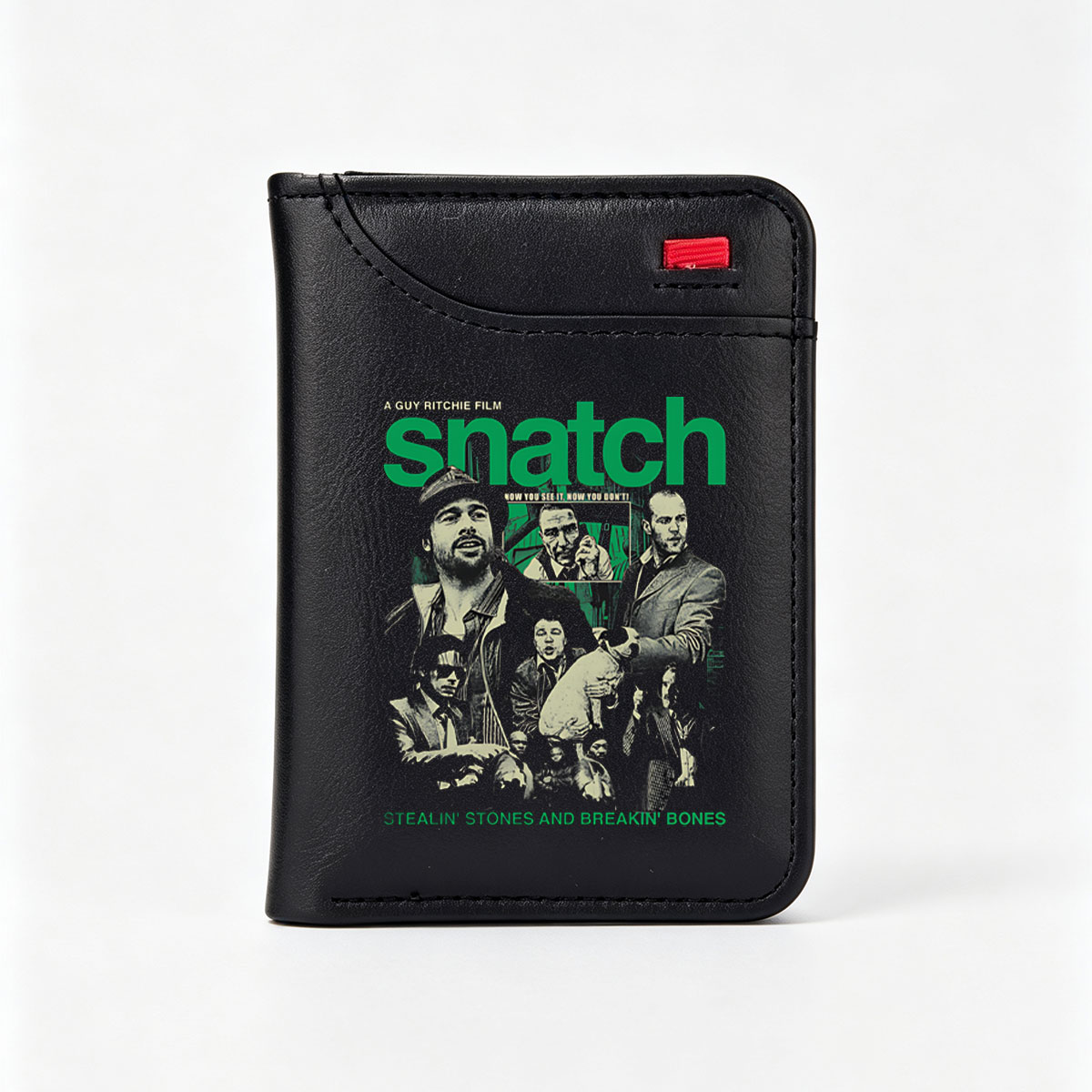 Snatch: A Guy Ritchie Film - Characters in Heist Drama - Vertical Style Wallet