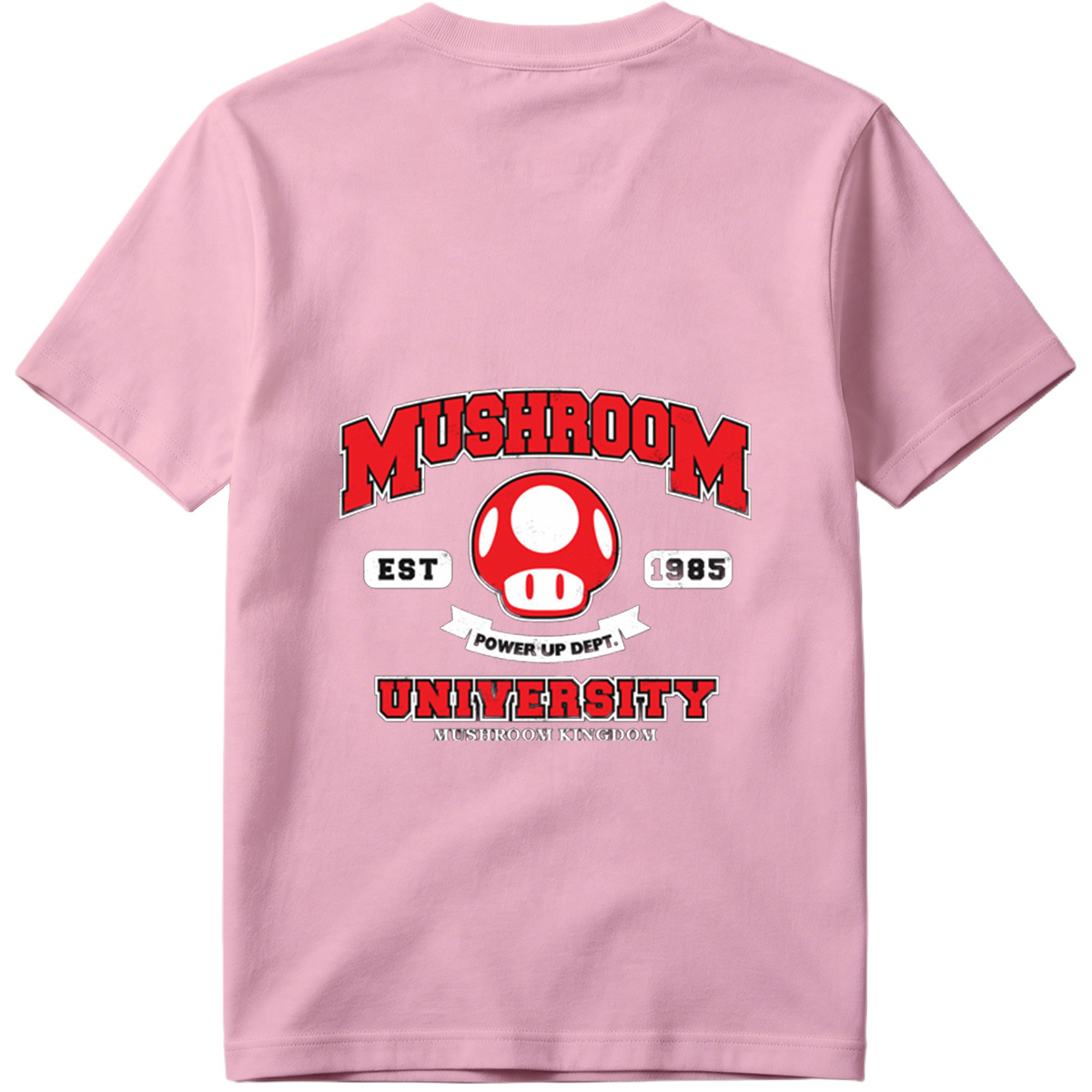 Mushroom University: Power Up Dept. - Mario Mushroom Kingdom - Tee