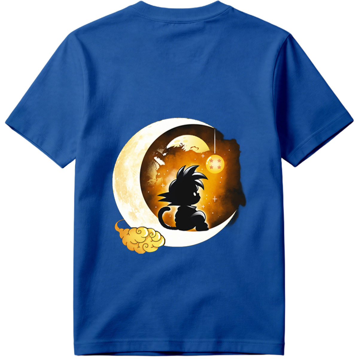 Dragon Ball: Goku and Moon with Dragon Ball - Tee