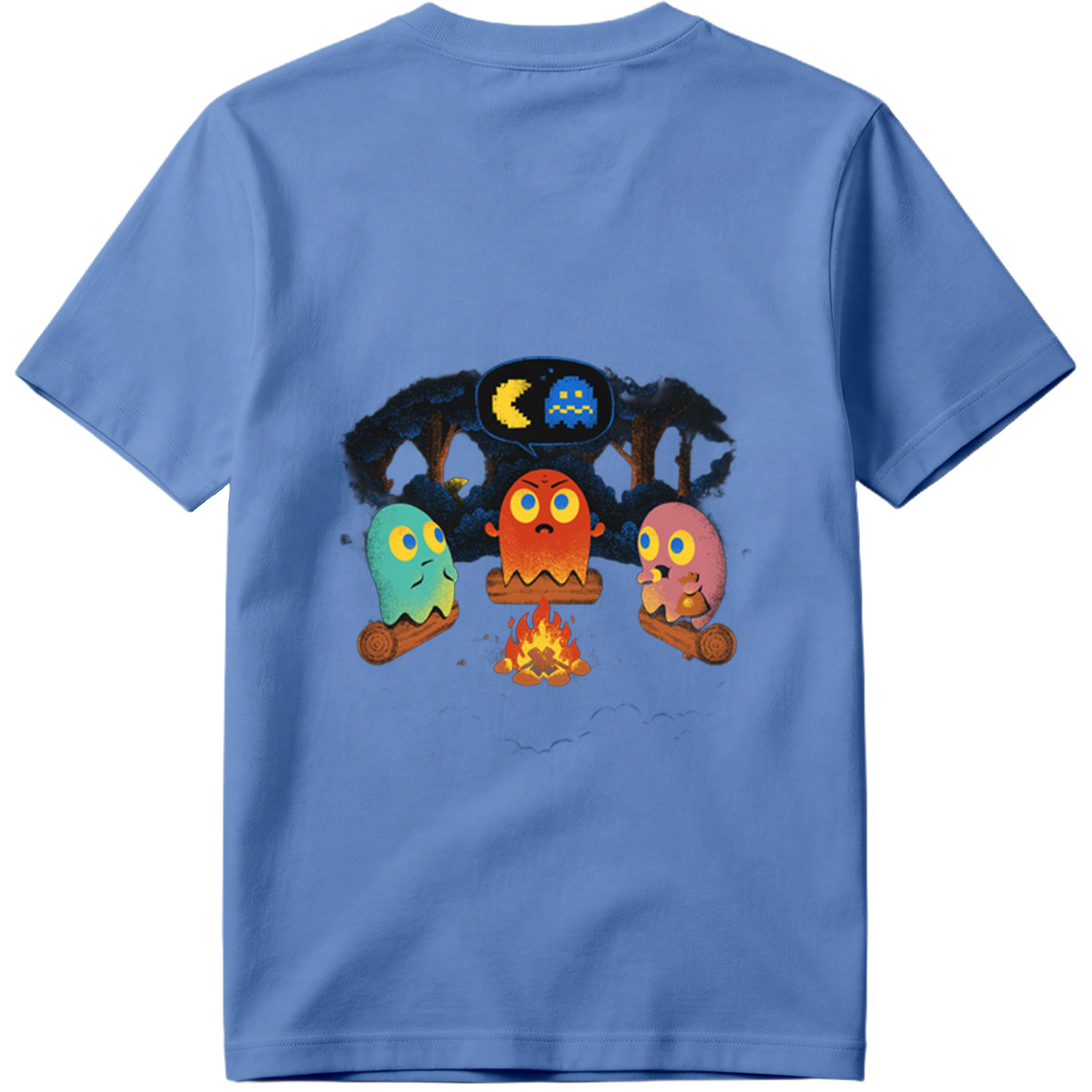 Pac-Man Ghosts Campfire Story - Tee