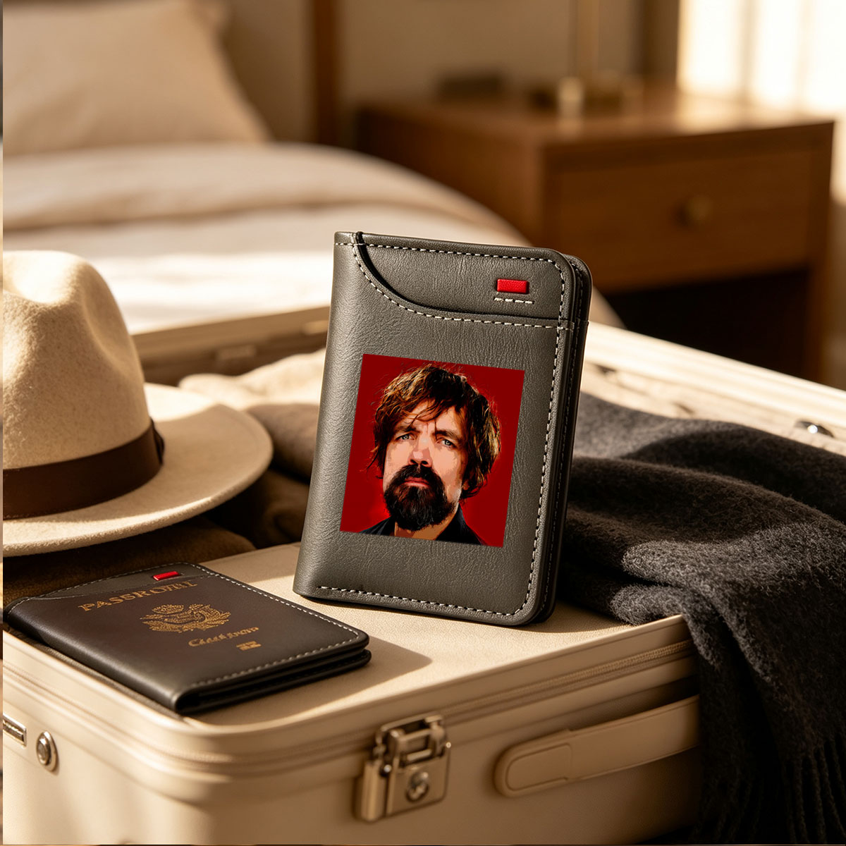 Peter Dinklage as Tyrion Lannister from Game of Thrones - Vertical Style Wallet