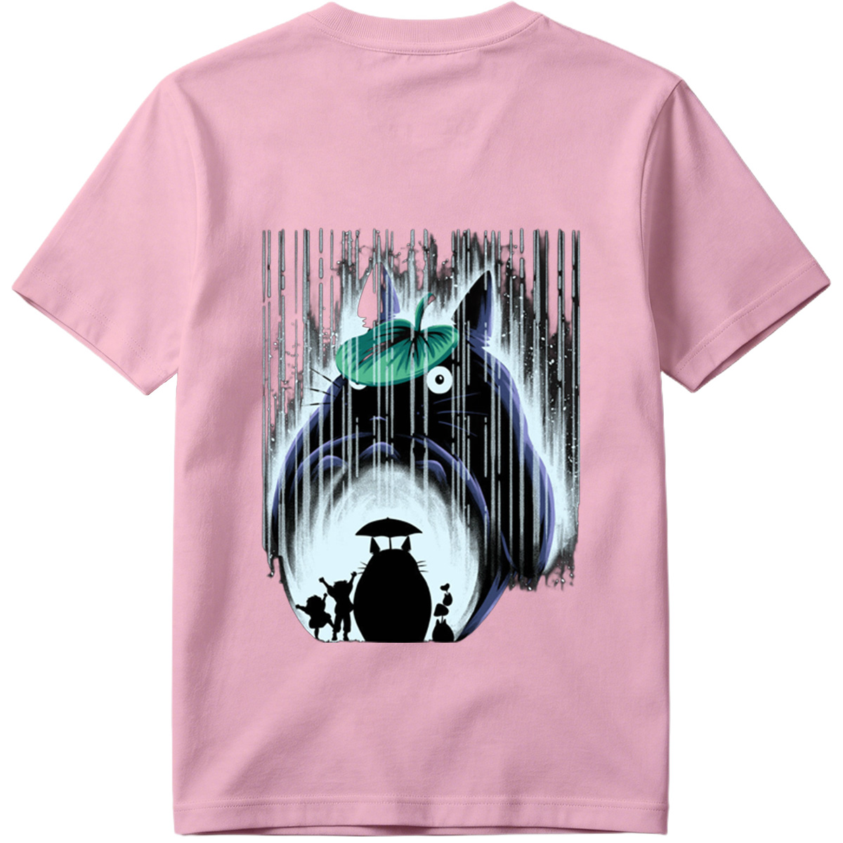 Totoro and Friends in the Rain - Tee
