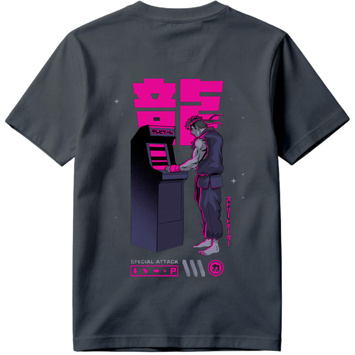 Street Fighter Ryu Arcade - Tee