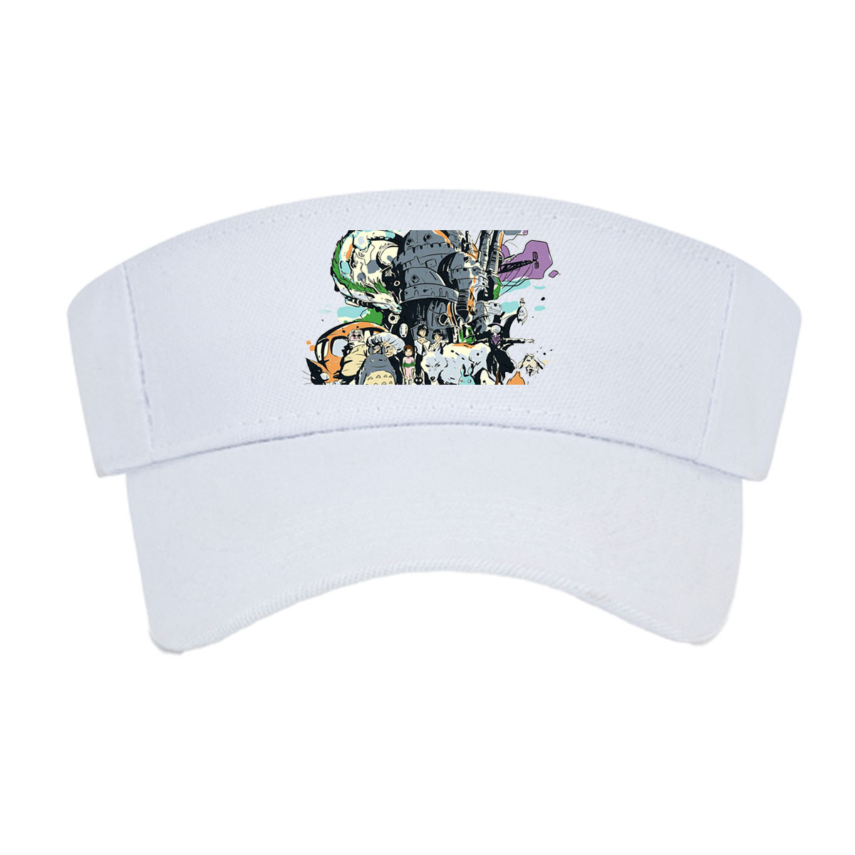 Studio Ghibli Characters and the Moving Castle Ensemble -  Visor cap
