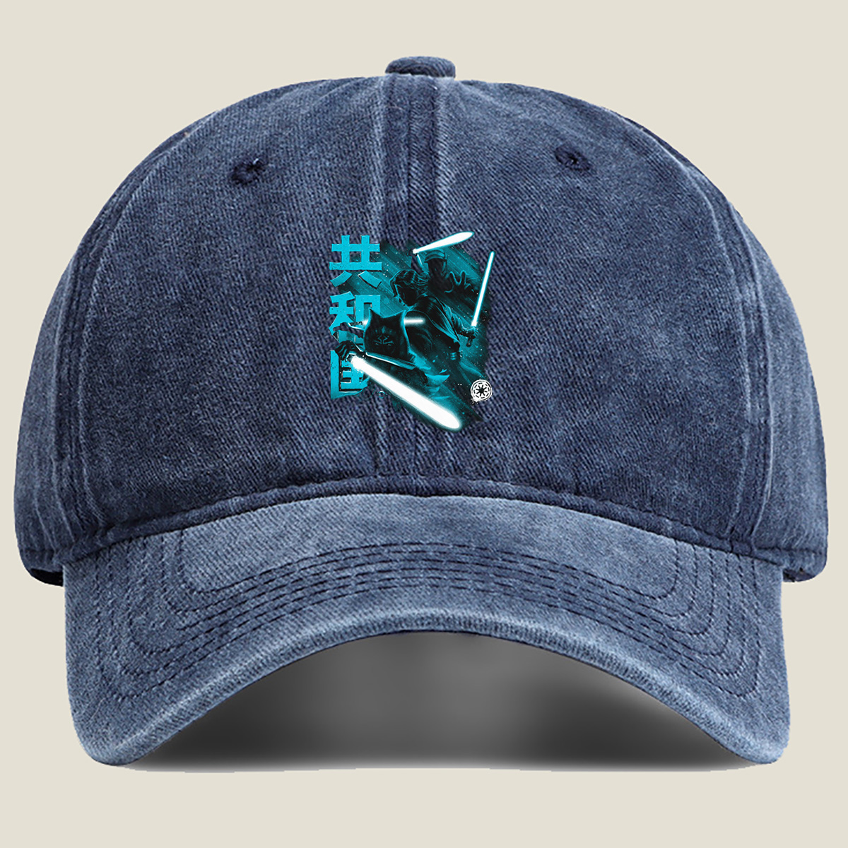 Star Wars: Republic – Jedi Duel - Washed Denim - Baseball Cap