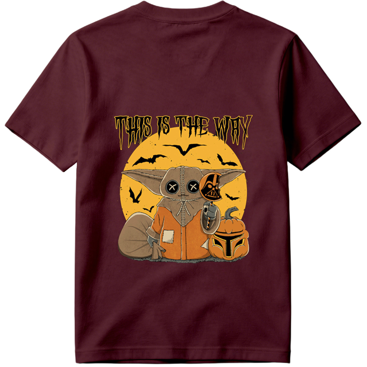 This Is The Way - Baby Yoda Halloween Star Wars Art - Tee