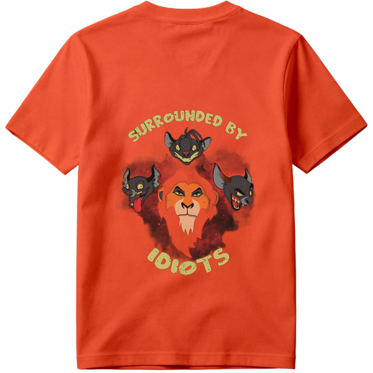 The Lion King: Scar Surrounded by Hyenas - Tee