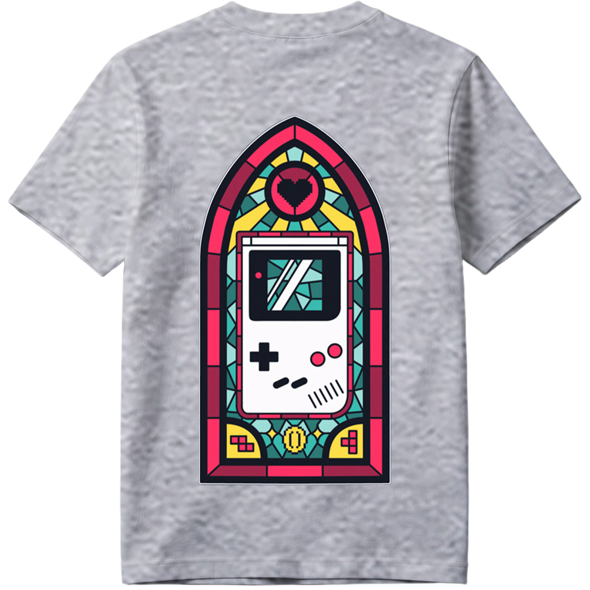 Stained Glass Game Boy - Tee