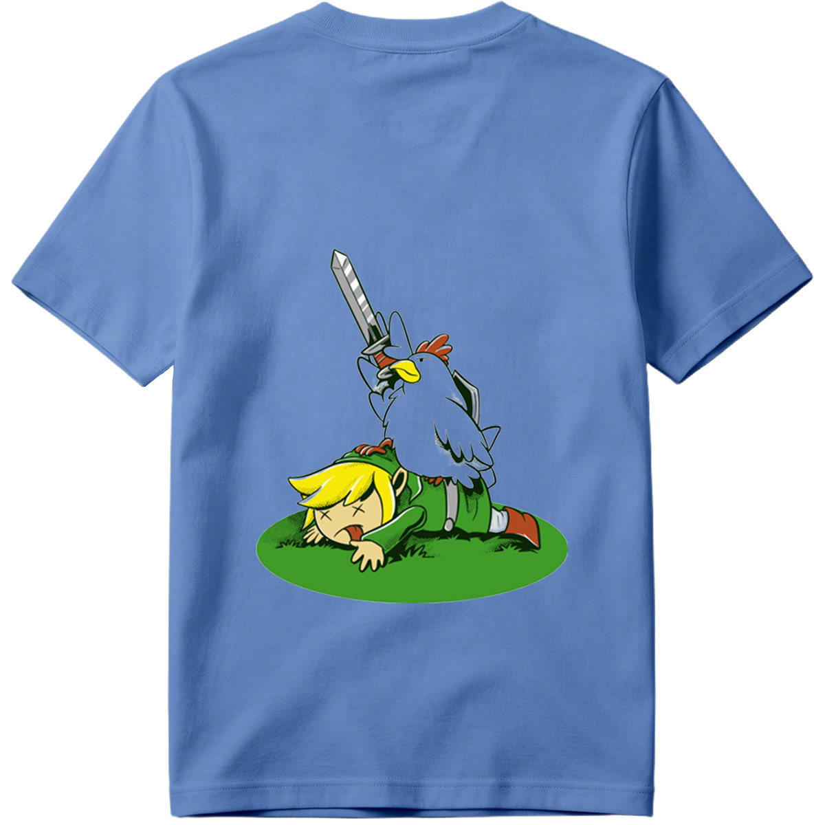 Link and Chicken Warrior - Tee