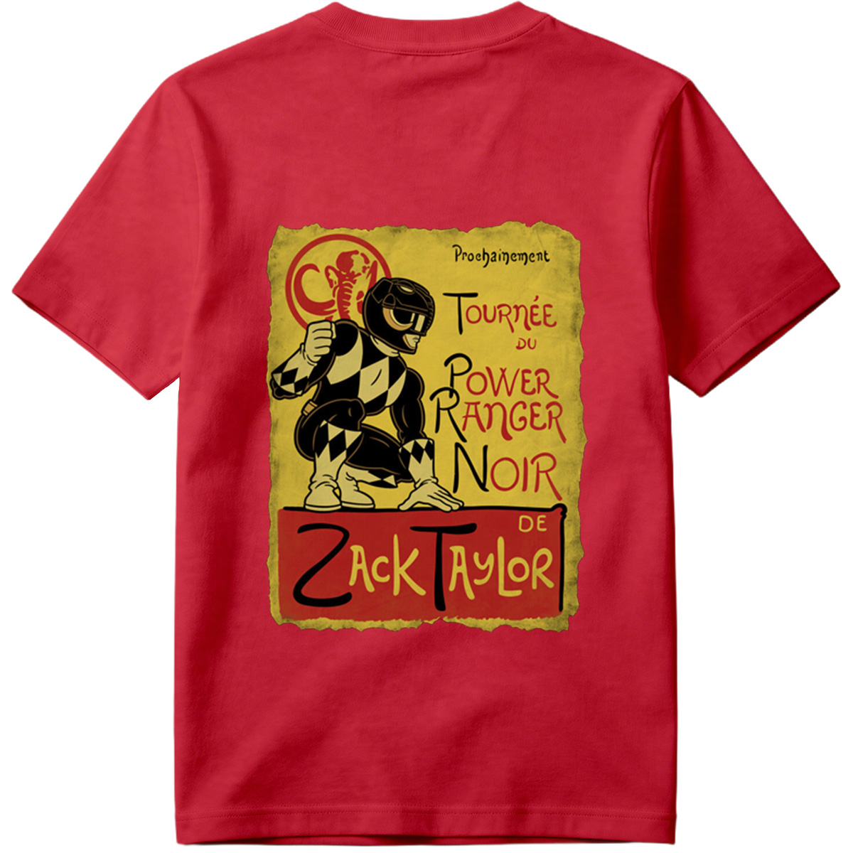 Black Ranger Tour by Zack Taylor - Tee