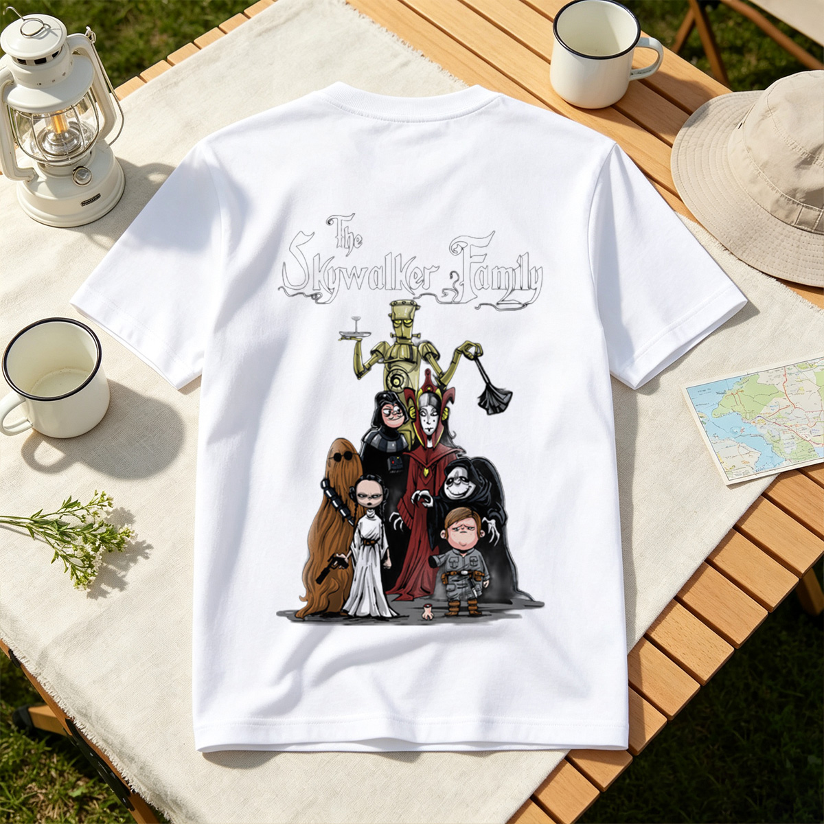 The Skywalker Family: A Star Wars Character Parody - Tee