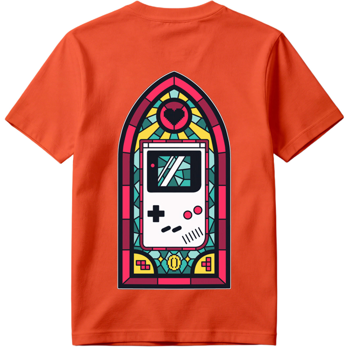Stained Glass Game Boy - Tee