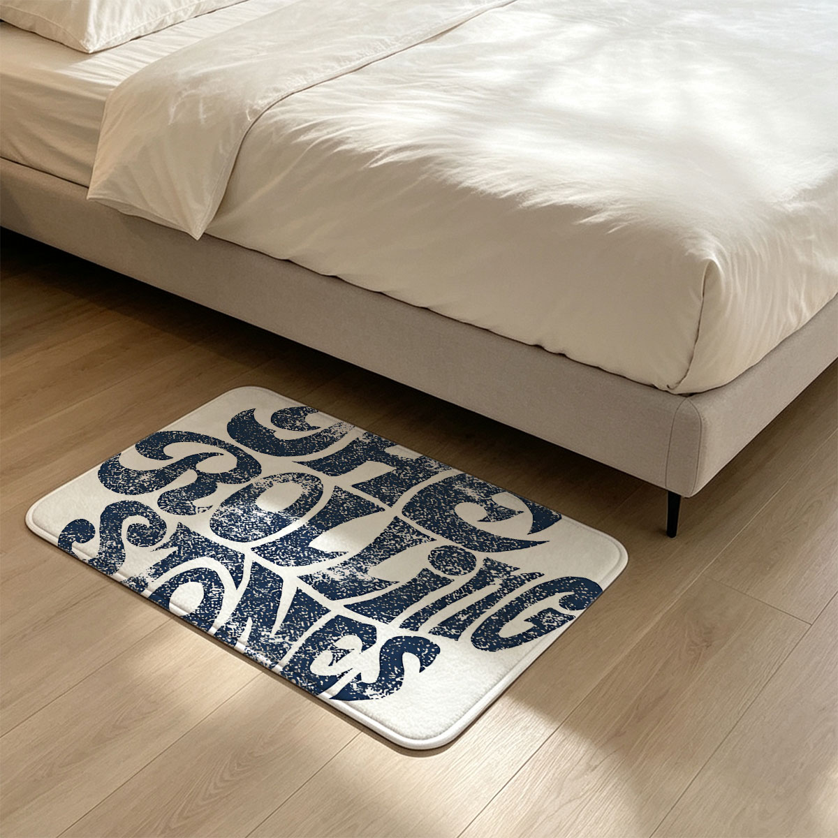 The Rolling Stones Band Logo - Flannel floor mat