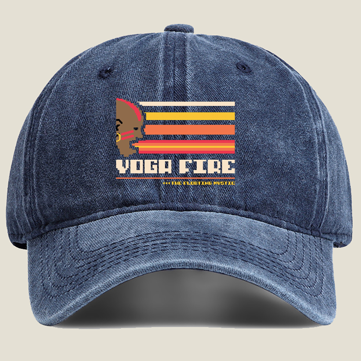 Voga Fire: The Floating Mystic - Washed Denim - Baseball Cap