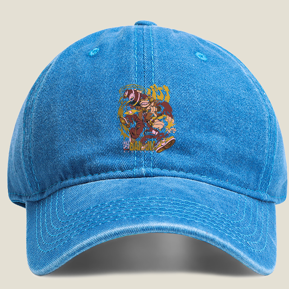 Bakugan: 94 Barani Streetwise - Washed Denim - Baseball Cap