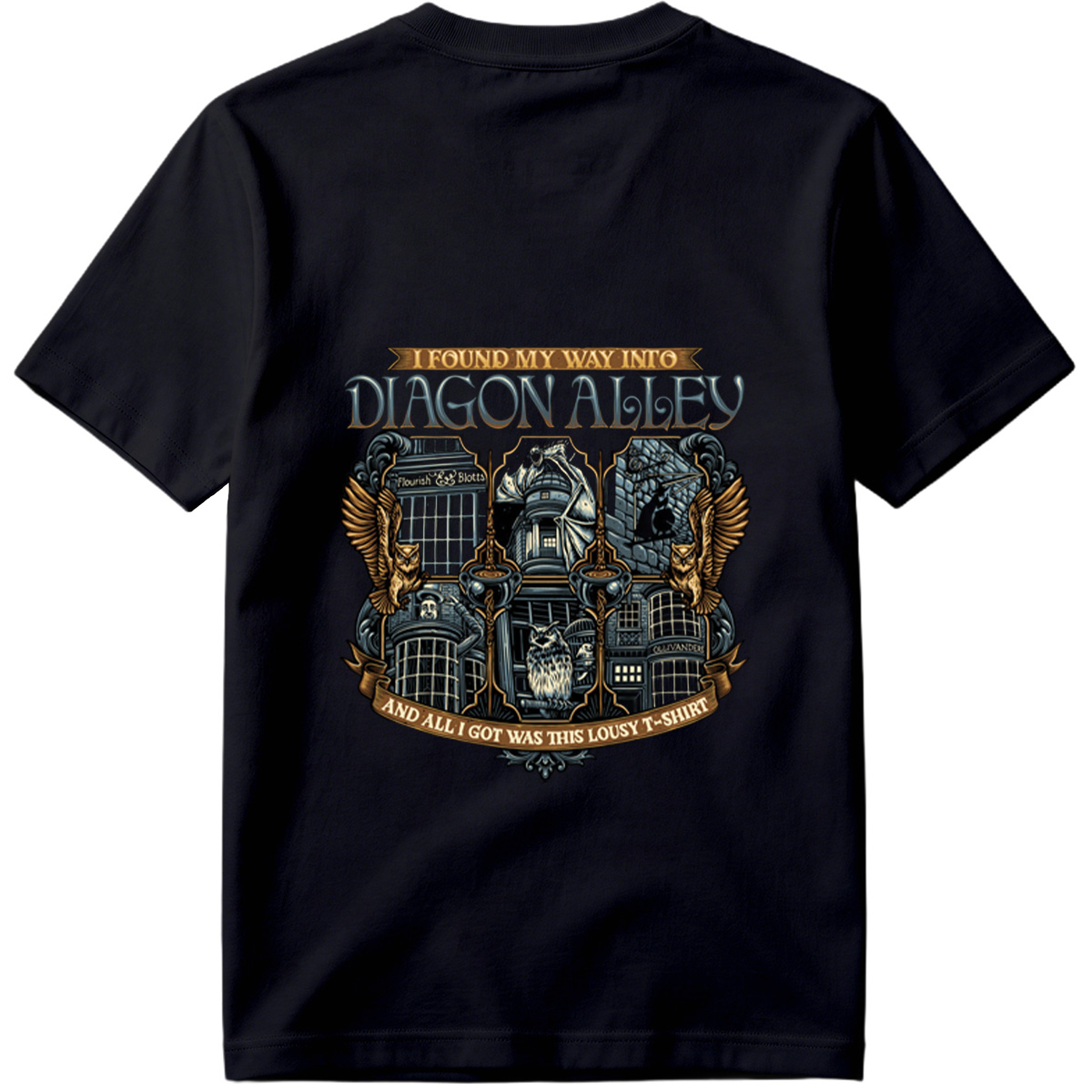 Harry Potter Diagon Alley T-Shirt Design - Tee