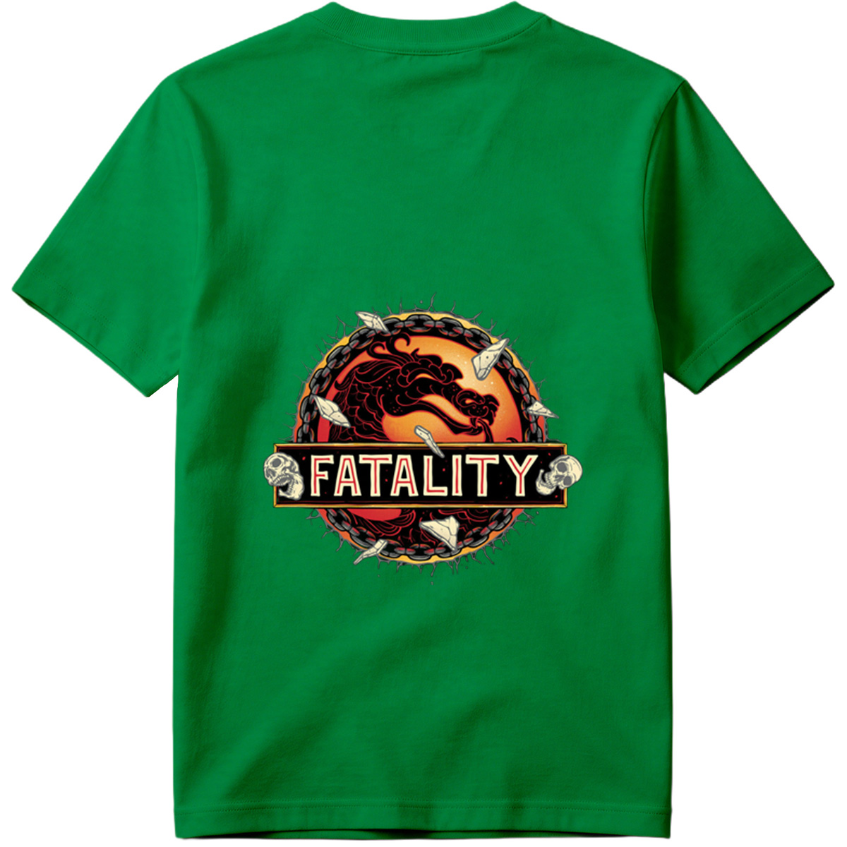 Mortal Kombat Fatality Logo - Tee