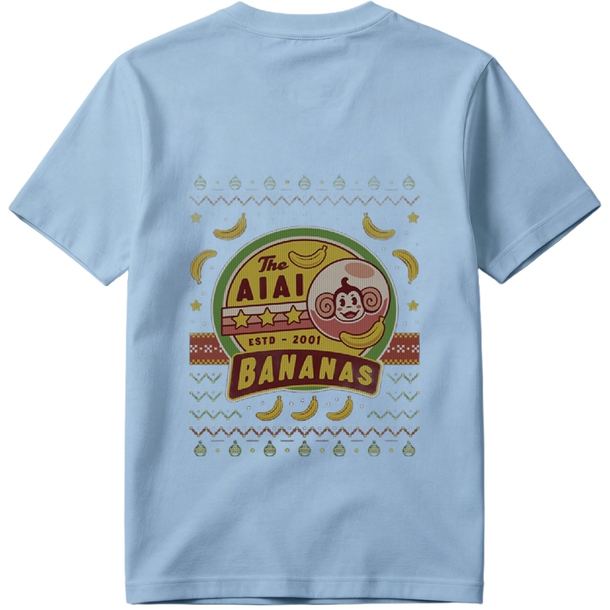 The AI Al Bananas - Monkey and Banana Holiday Design - Tee