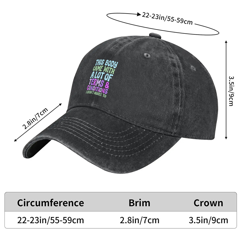 New Baseball Cap with Funny Chicken Print 