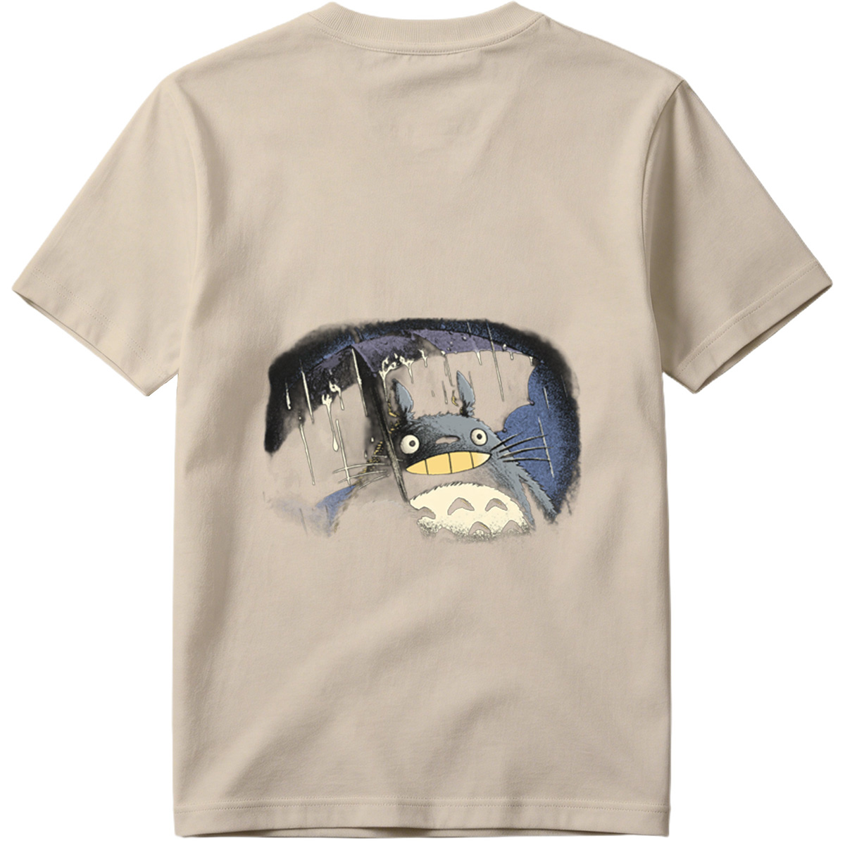 Totoro in the Rain - Tee