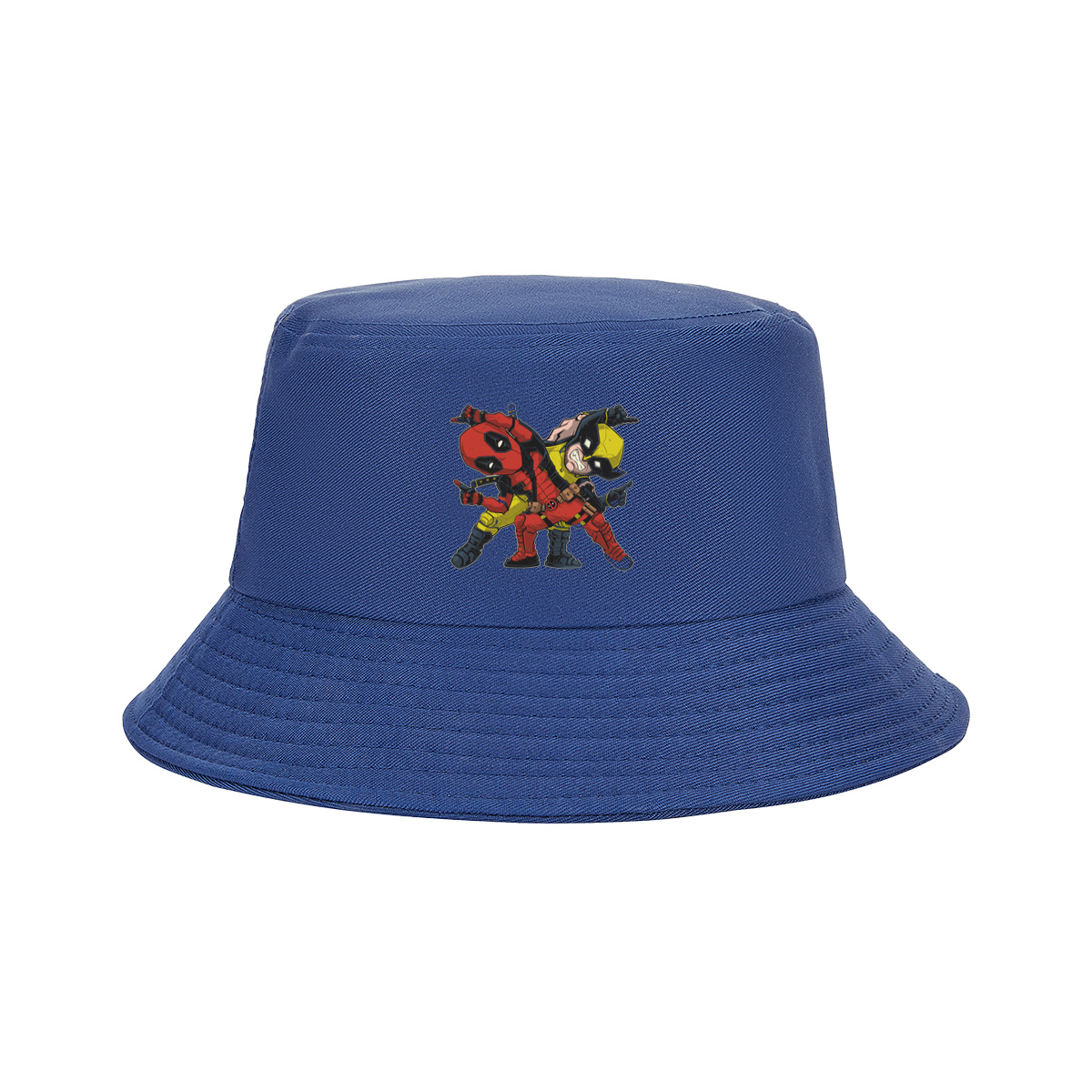 Deadpool and Wolverine Chibi Art - Fisherman's Hat