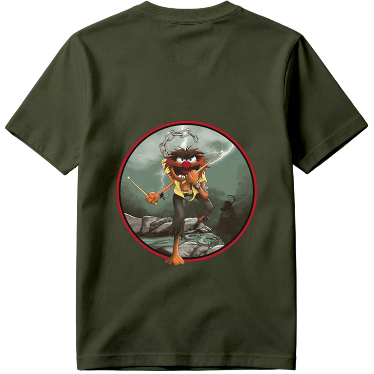 Iron Mayhem: The Drummer - Animal from The Muppets - Tee