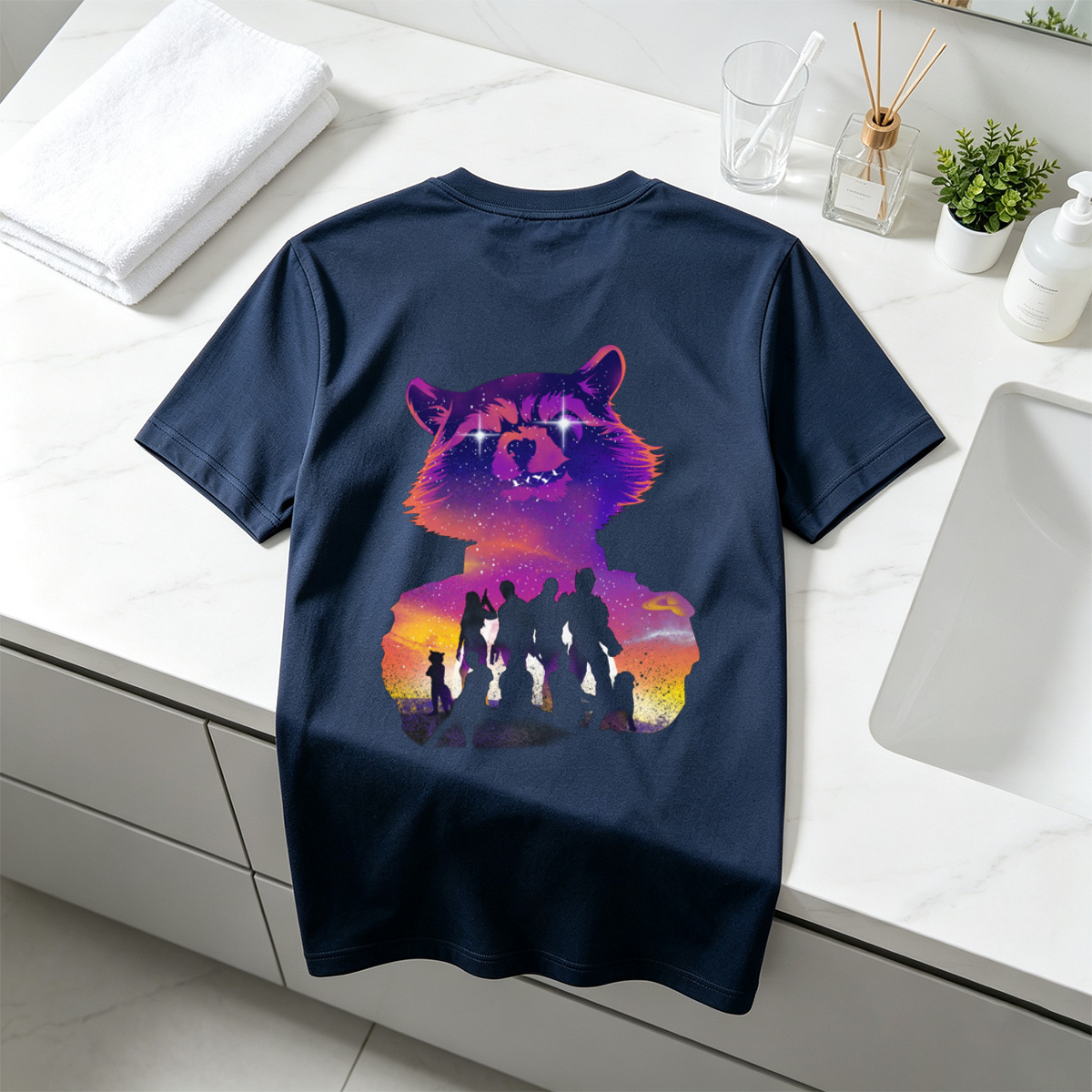 Guardians of the Galaxy: Rocket Raccoon and the Team - Tee