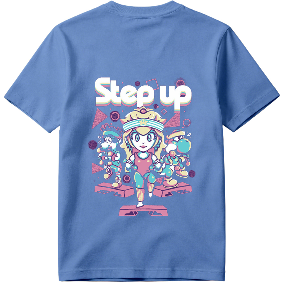 Step Up: Princess Peach, Mario, and Yoshi in Sync - Tee