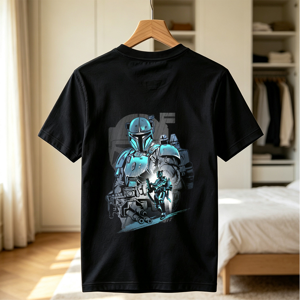 The Mandalorian and Din Djarin in Armor - Tee