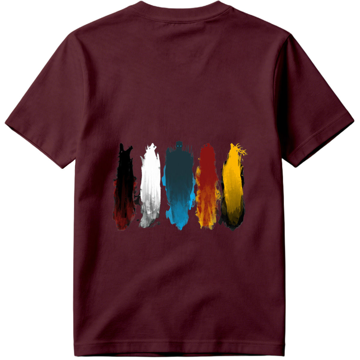 The Five Elements: Fire, Water, Earth, Air, and Spirit - Tee