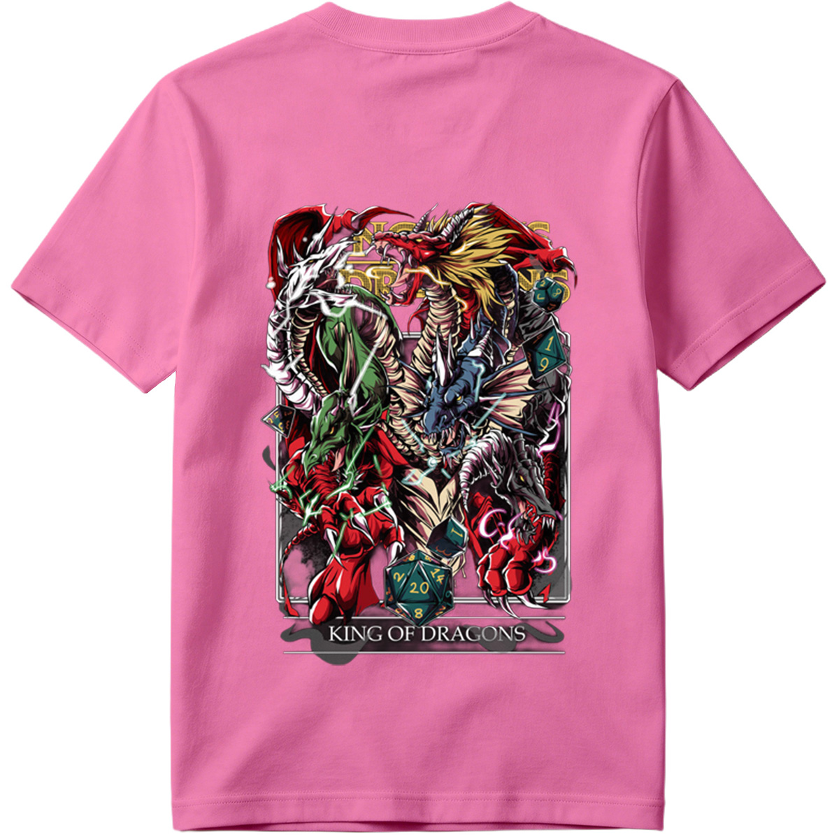 King of Dragons: Multicolored Dragon Ensemble - Tee
