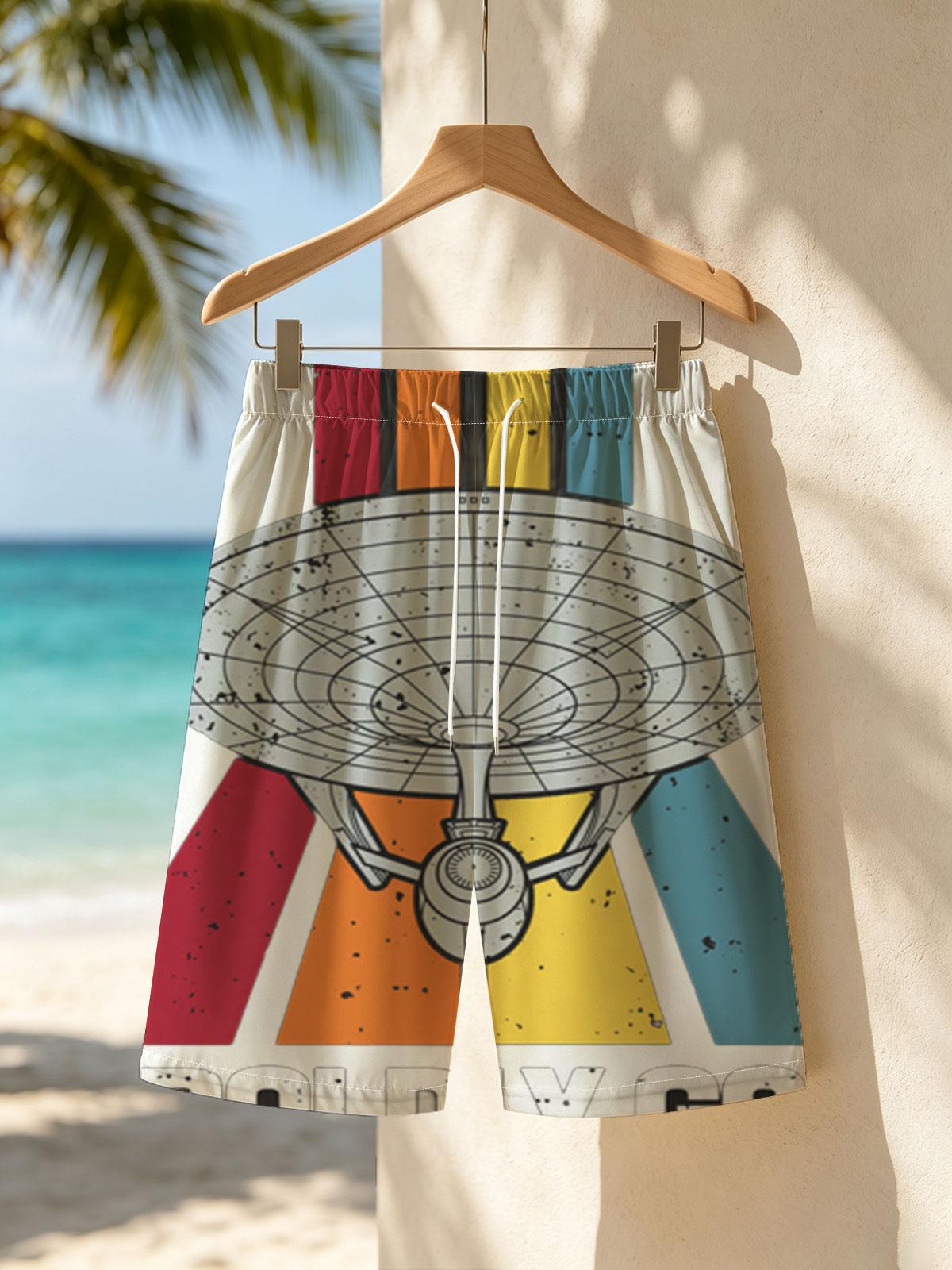 Star Trek Enterprise: Boldly Go -  Beach shorts