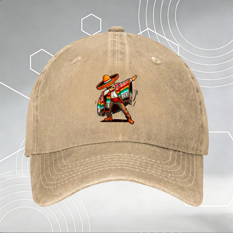New Dinosaur Toilet Print Baseball Cap with 