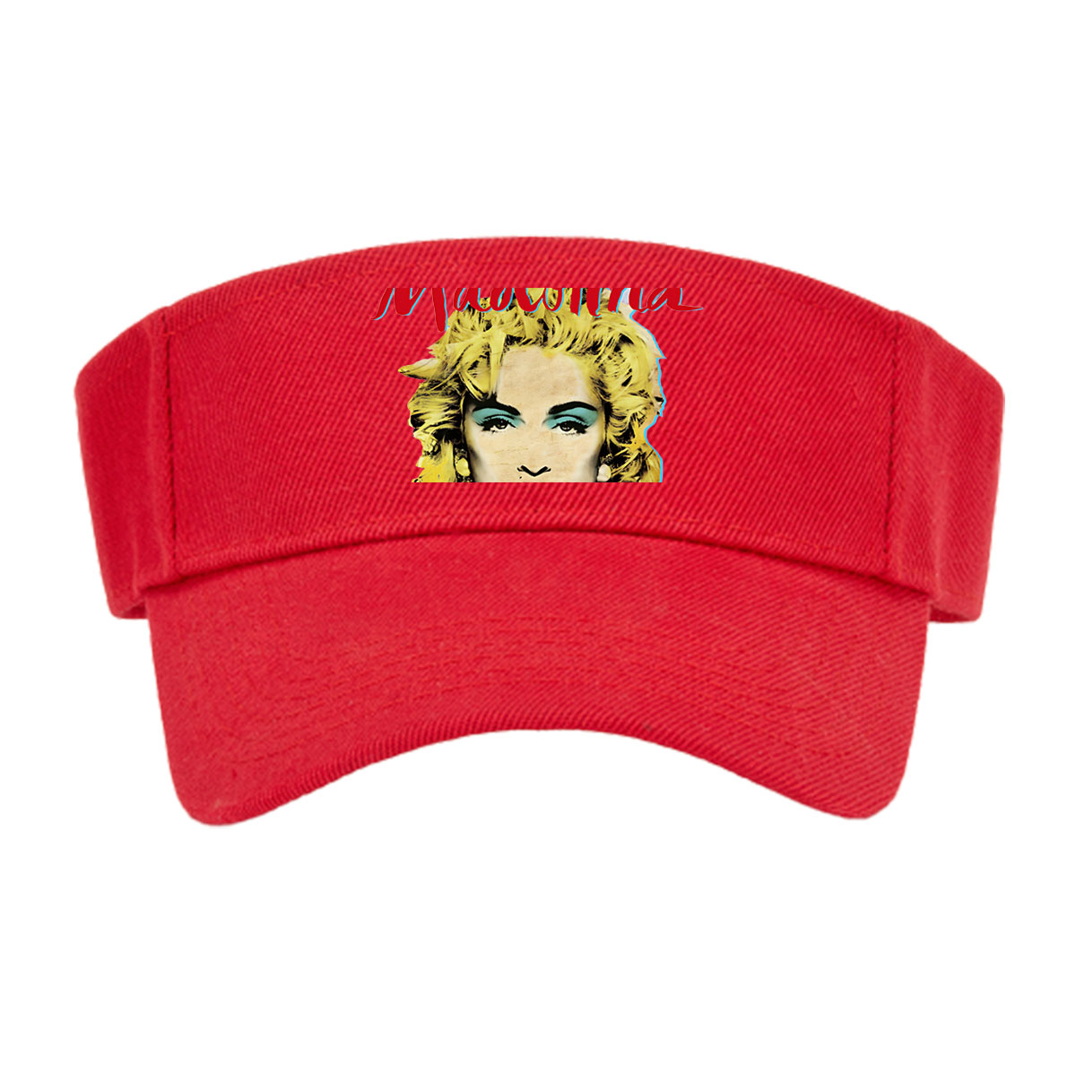 Madonna - Iconic Pop Star Portrait -  Visor cap
