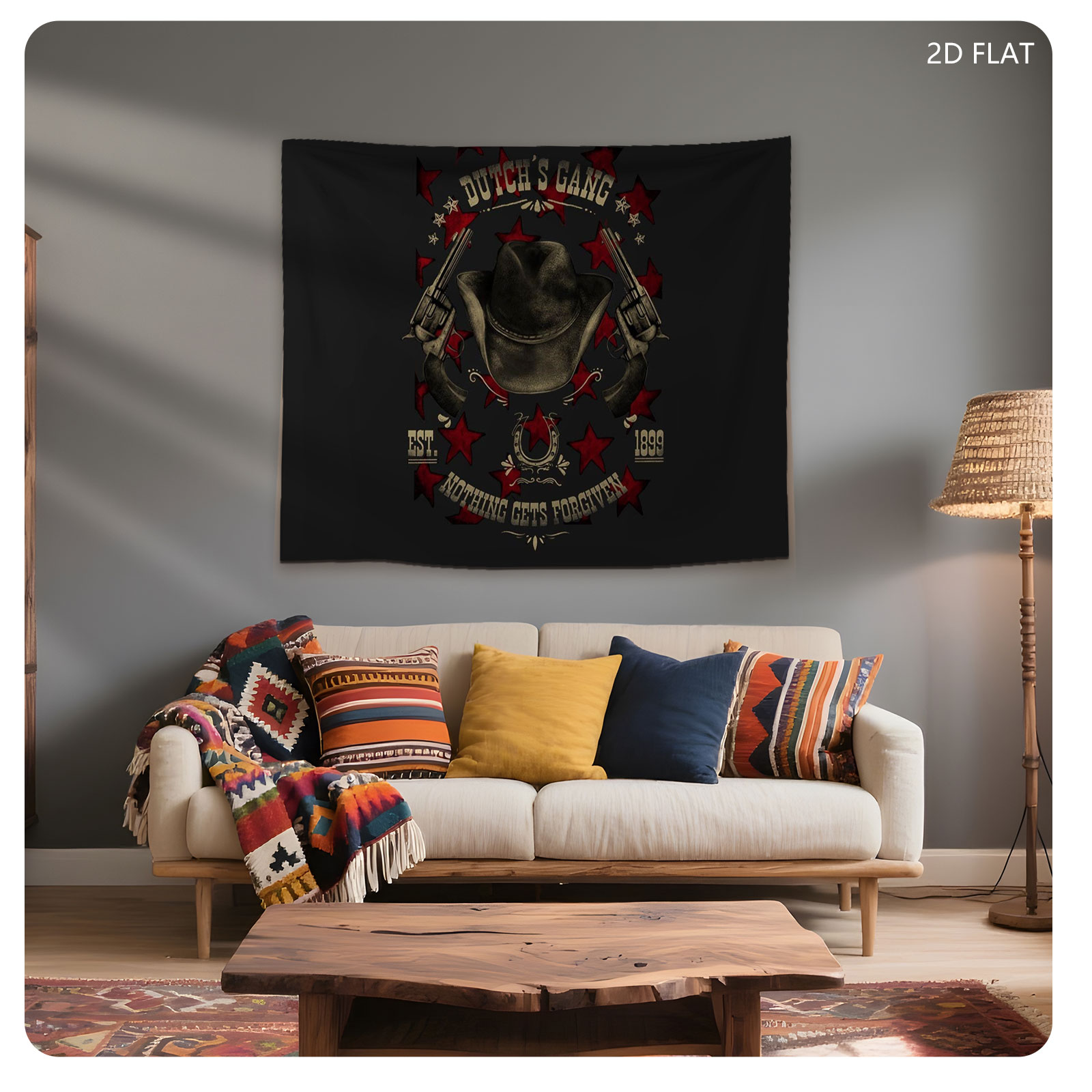 Dutch's Gang: Nothing Gets Forgotten, Est. 1899 - Tapestry