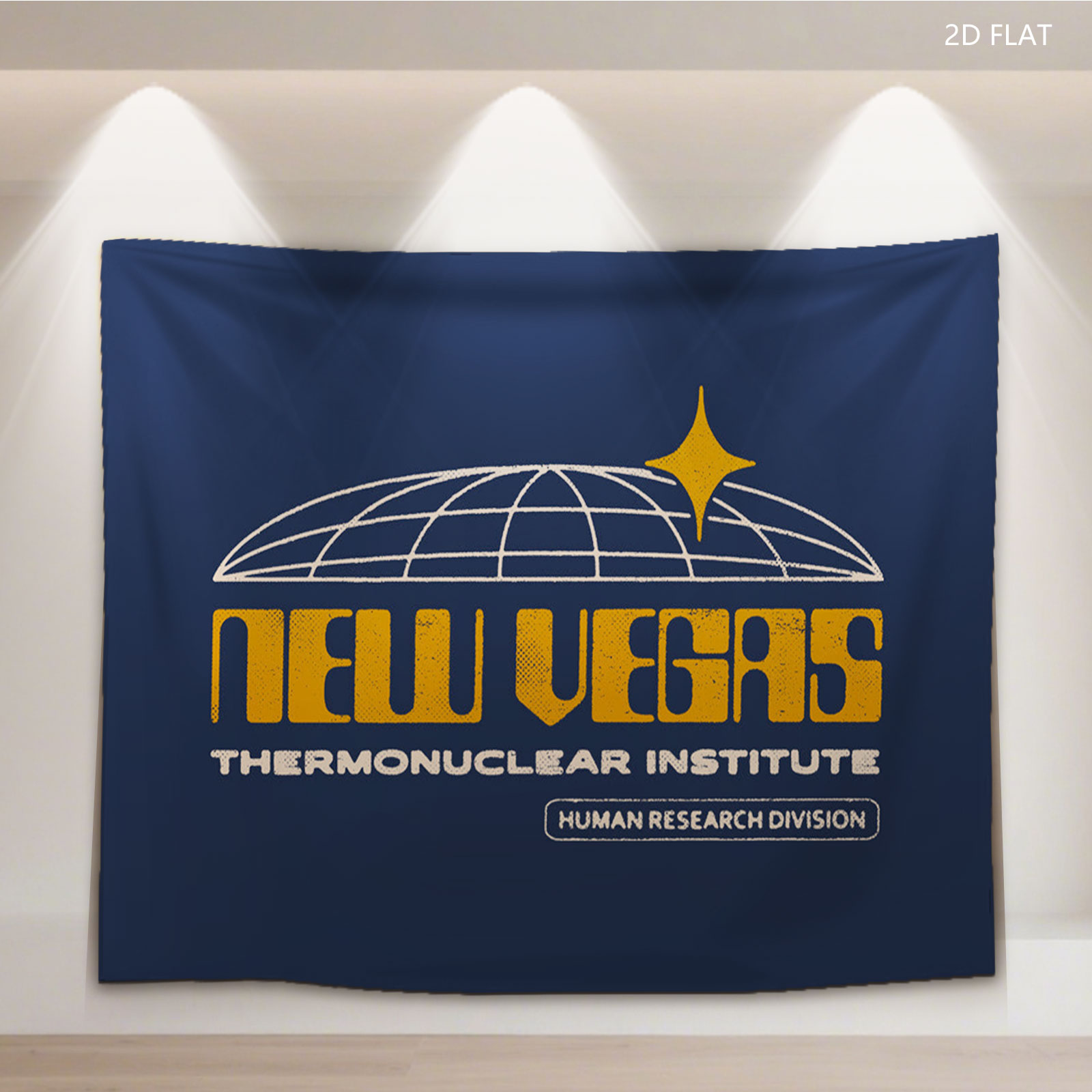 New Vegas Therm nuclear Institute Human Research Division Logo - Tapestry