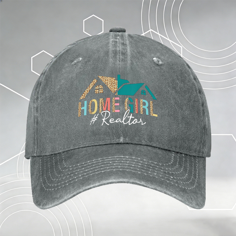 New Baseball Cap with Get Centered Print and Brush Stroke Design, Unisex Adjustable Hat for Yoga, Meditation, Outdoor Activities, Perfect for Mindfulness Enthusiasts and Active Lifestyles