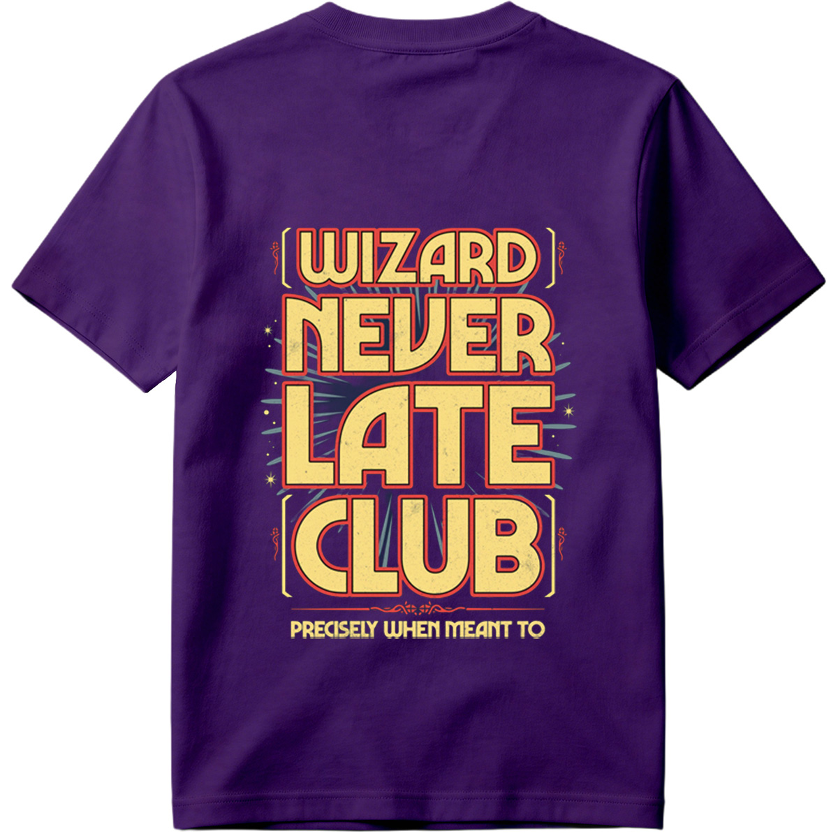 Wizard Never Late Club - Tee