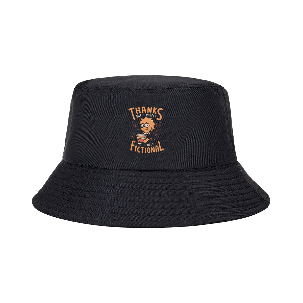 Thanks But I Prefer My People Fictional - Fisherman's Hat