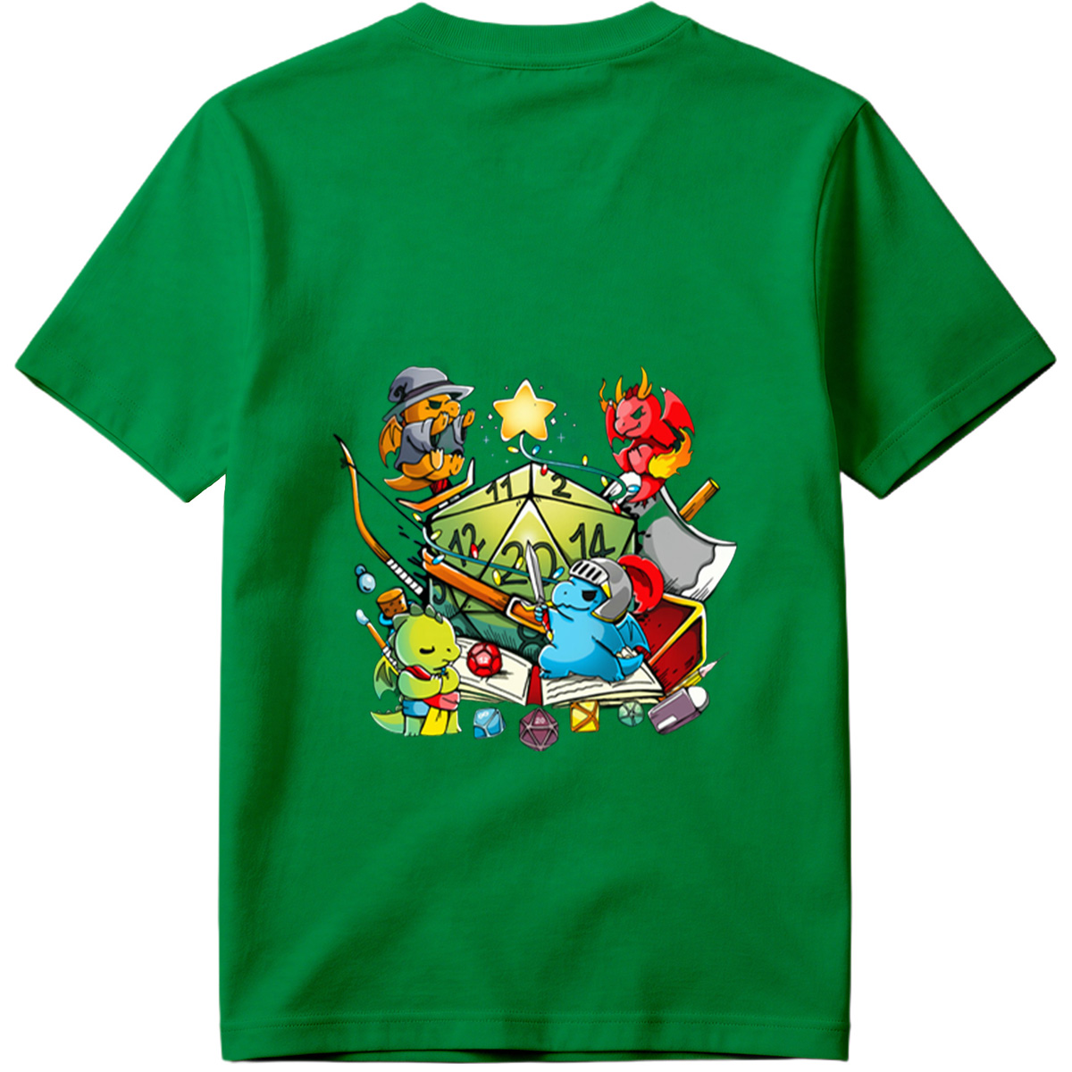 D&D: Dragon, Duck, and D20 Adventure - Tee